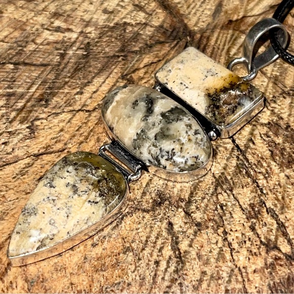 Large Dendritic Agate Pendant 3 1/4” - Picture 9 of 14